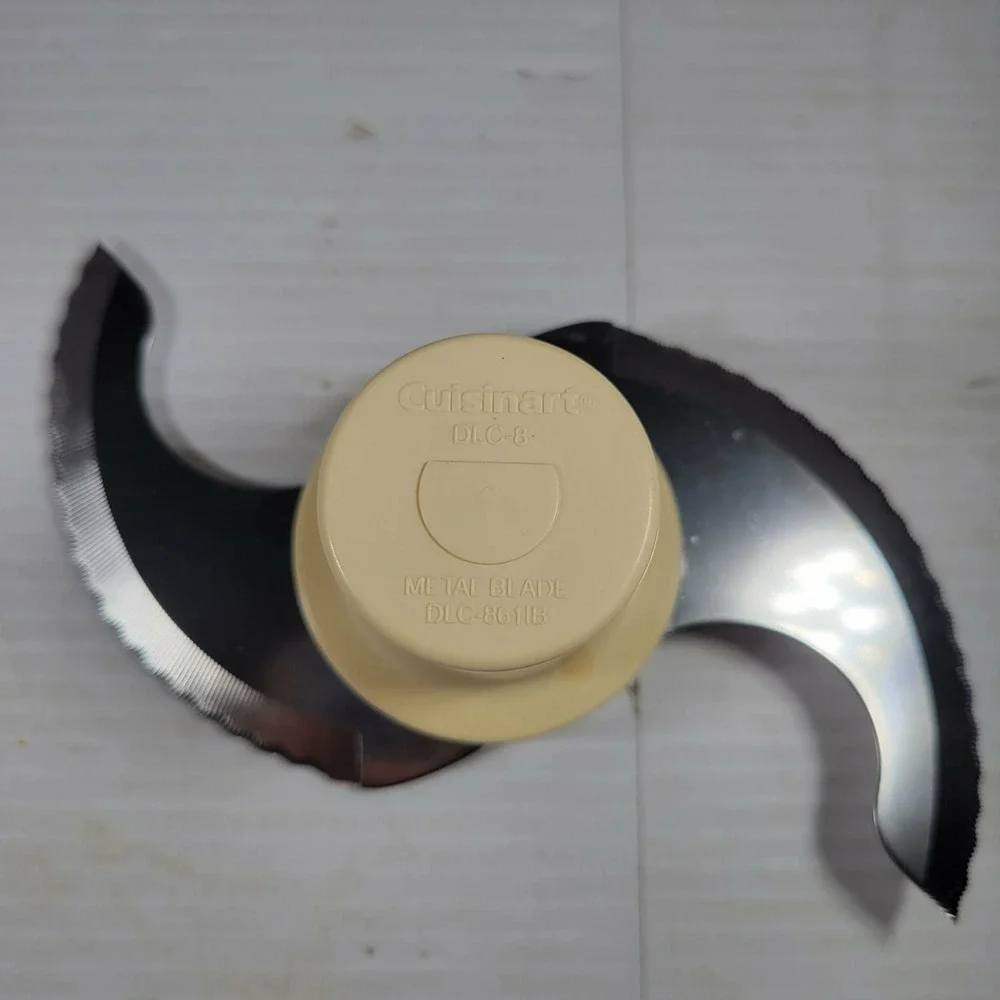 Cuisinart DLC-861HB Metal Blade DLC-8 S-Blade Cream Serrated TESTED Japan